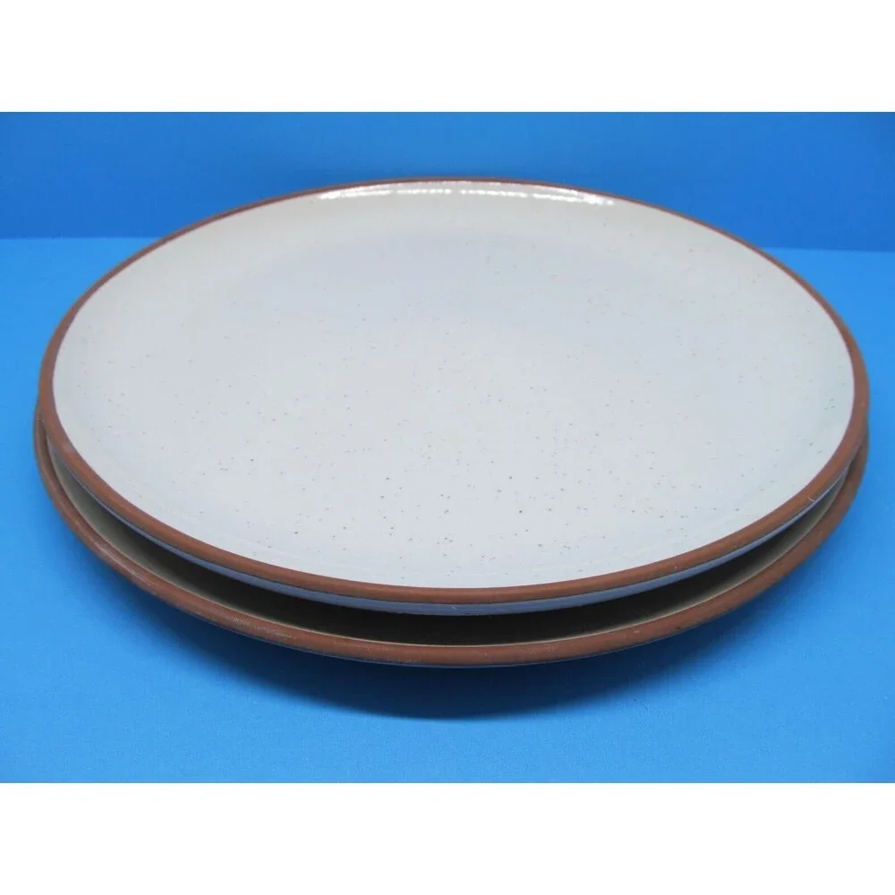 Mora Ceramics Hit Pause Set Of 2 Speckled 10 1/8